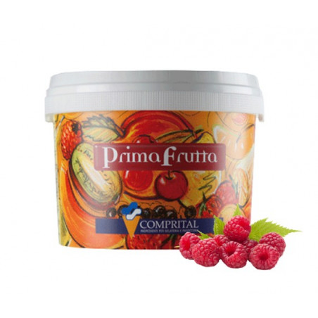 op. 3 kg Primafrutta Lampone - malina - pasta smakowa do lodów i deserów - nr. kat. PC145P Comprital
