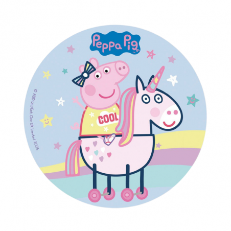 okrągły opłatek waflowy z ulubionymi bohaterami z bajek idealny do dekoracji tortu