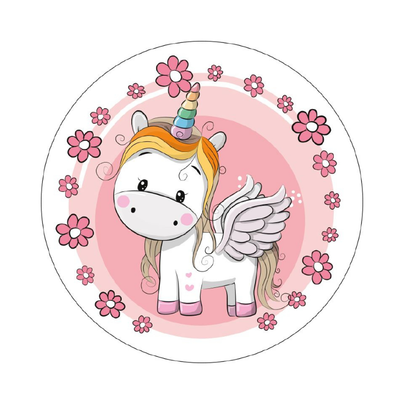 okrągły opłatek waflowy z jadalnym kolorowym wydrukiem to idealna dekoracja na dziecięcy tort okrągły opłatek waflowy z jadalnym kolorowym wydrukiem to idealna dekoracja na dziecięcy tort