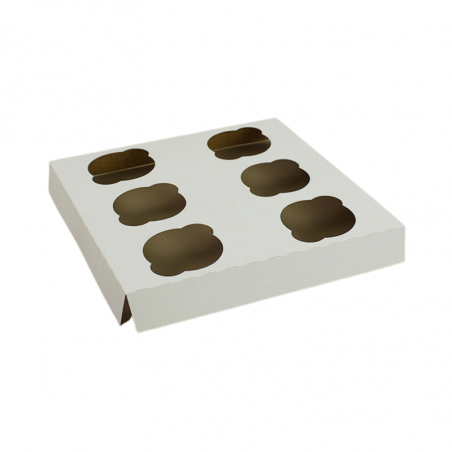 wkładka przeznaczona do pakowania i transportu sześciu babeczek