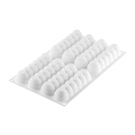 forma do tworzenia deserów i monoporcji o prostokątnym kształcie inspirowanym okrągłymi truflami