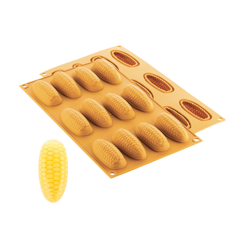 profesjonalna forma silikonowa w kształcie kolby kukurydzy do Haute cuisine