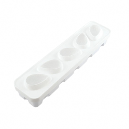 forma silikonowa do tworzenia trójwymiarowych deserów i monoporcji w kształcie owoców