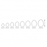 4 szt. DWUSTRONNE FOREMKI PISANKI 630869 TESCOMA zestaw plastikowych foremek do wykrawania