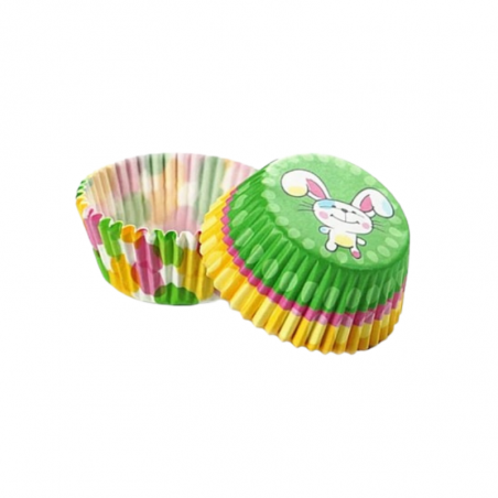 60 szt. PAPILOTKI papierowe WIOSENNE do babeczek ∅60 mm 630617 Delicia Tescoma