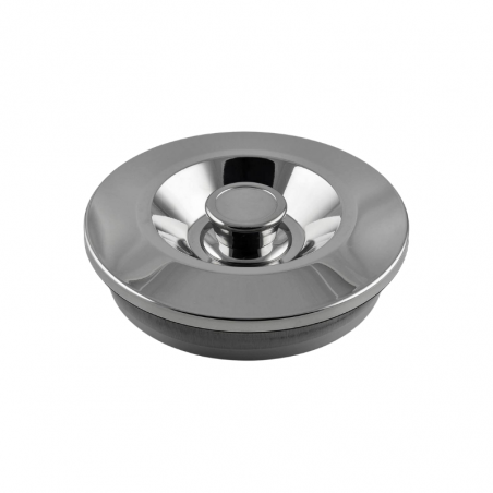 pokrywa do okrągłych pojemników na lody wykonana z wysokiej jakości polerowanej stali nierdzewnej