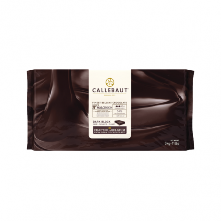 5 kg BLOK Czekolada 54% CIEMNA z MALTITOLEM MALCHOC-D-123 Barry Callebaut