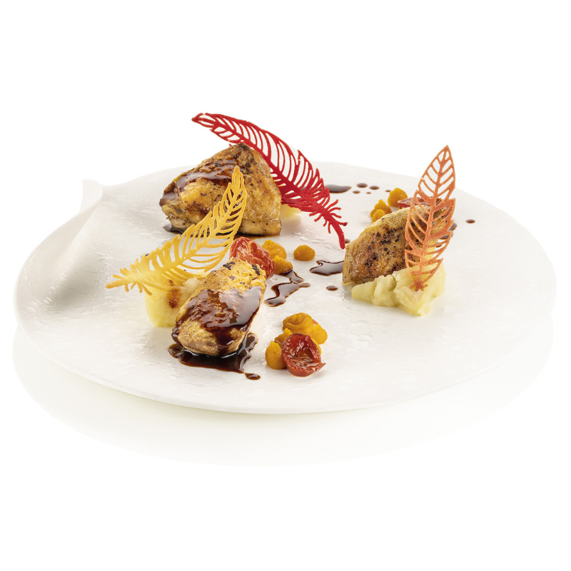 profesjonalna forma silikonowa w kształcie piórek do haute cuisine profesjonalna forma silikonowa w kształcie piórek do haute cuisine