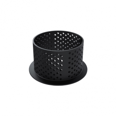 zestaw okrągłych rantów z mikroperforacją do wypieku ciasta kruchego