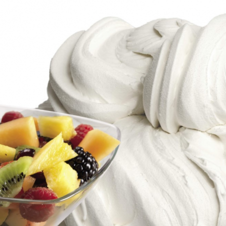 specyficzna baza przeznaczona do produkcji sorbetów o wysokiej zawartości owoców oraz lodów jogurtowych