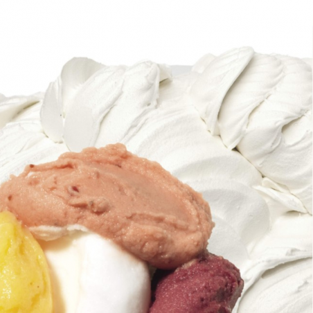 baza do produkcji sorbetów z dużą zawartością owoców bez dodatku substancji emulgujących