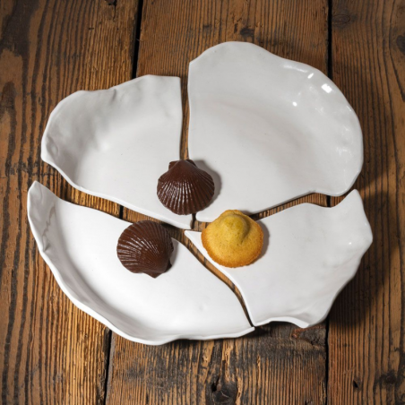 forma silikonowa do tworzenia wyjątkowych dekoracji w kształcie muszli - przegrzebek