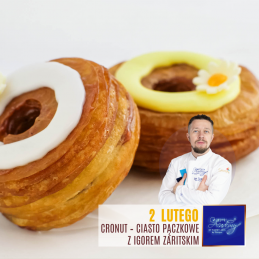 Cronut – Ciasto pączkowe z Igorem Zaritskim - Szkolenie Cukiernicze