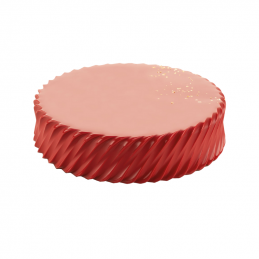 okrągła forma silikonowa z dekoracyjnym brzegiem do nowoczesnych ciast i tortów