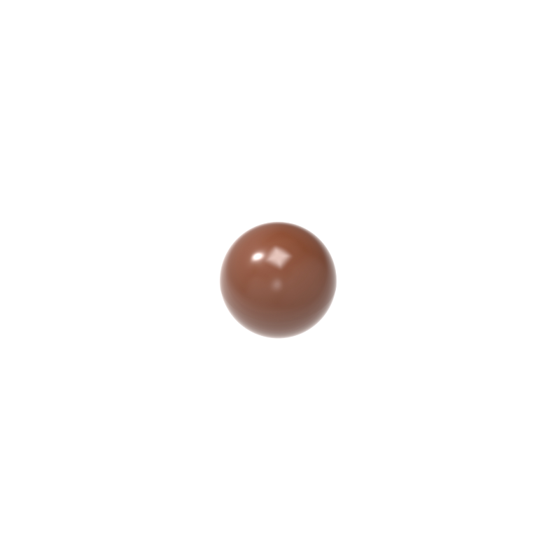 forma do tworzenia mini czekoladek o klasycznym kształcie półkuli