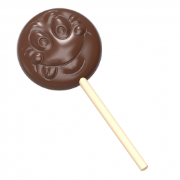 forma do lizaków czekoladowych - emotikon