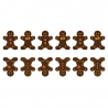 CW1000L33 PAN CIASTEK CHOCOLATE WORLD - magnetyczna forma z poliwęglanu do czekoladek