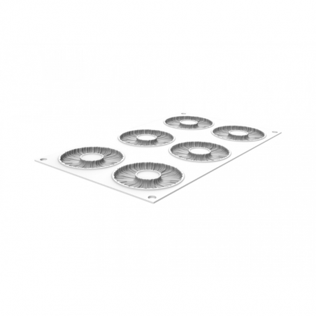 forma silikonowa do tworzenia płaskich elementów dekoracyjnych