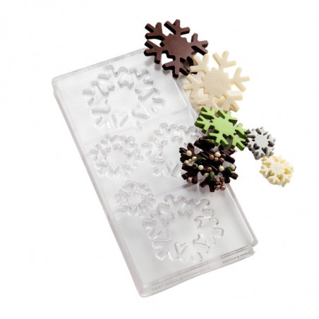 CW1770 Snowstars Callebaut - Chocolate World - Cukieteria.pl