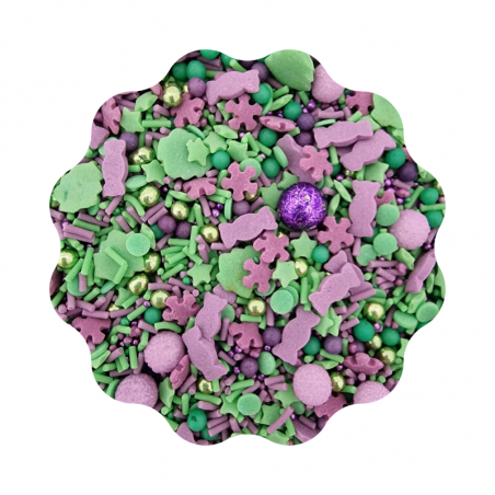 mieszanka posypek cukrowych do dekoracji świątecznych słodyczy