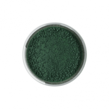 uniwersalny i bardzo wydajny barwnik spożywczy w postaci pudru - butelkowa zieleń