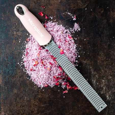 Różowa tarka ręczna - Premium Zester Classic Series Microplane - dusty rose - Cukieteria.pl