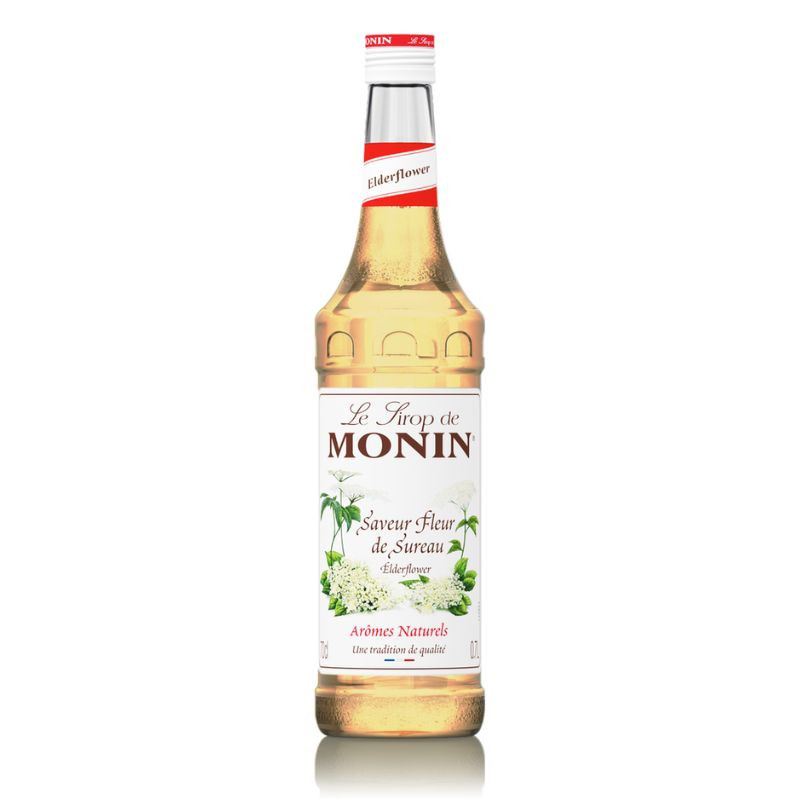 0,7l ELDER FLOWER LE SIROP DE MONIN syrop o smaku kwiatu czarnego bzu