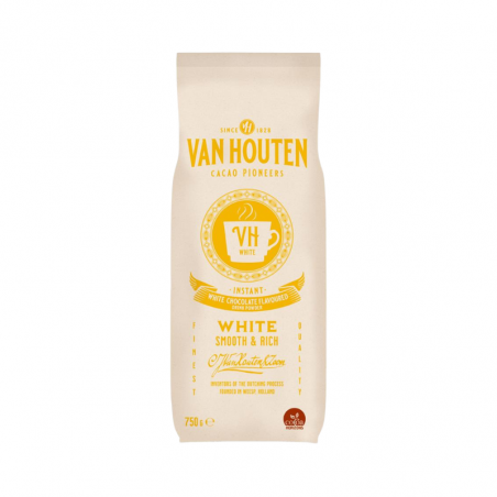 mieszanka bazowa w proszku do przygotowywania napoju o smaku białej czekolady