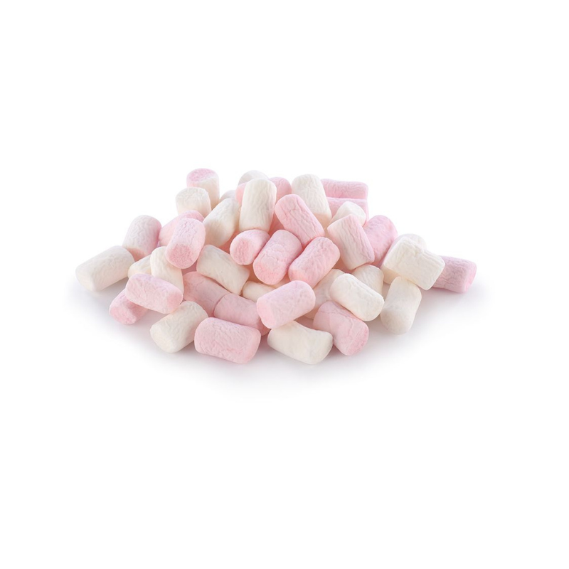 posypka dekoracyjna w formie drobnych  i kolorowych pianek cukrowych - marshmallow