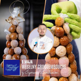 Weselny Croquembouche z Igorem Zaritskim | Szkolenie cukiernicze