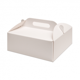 jednorazowe tekturowe pudełko do pakowania ciast i tortów