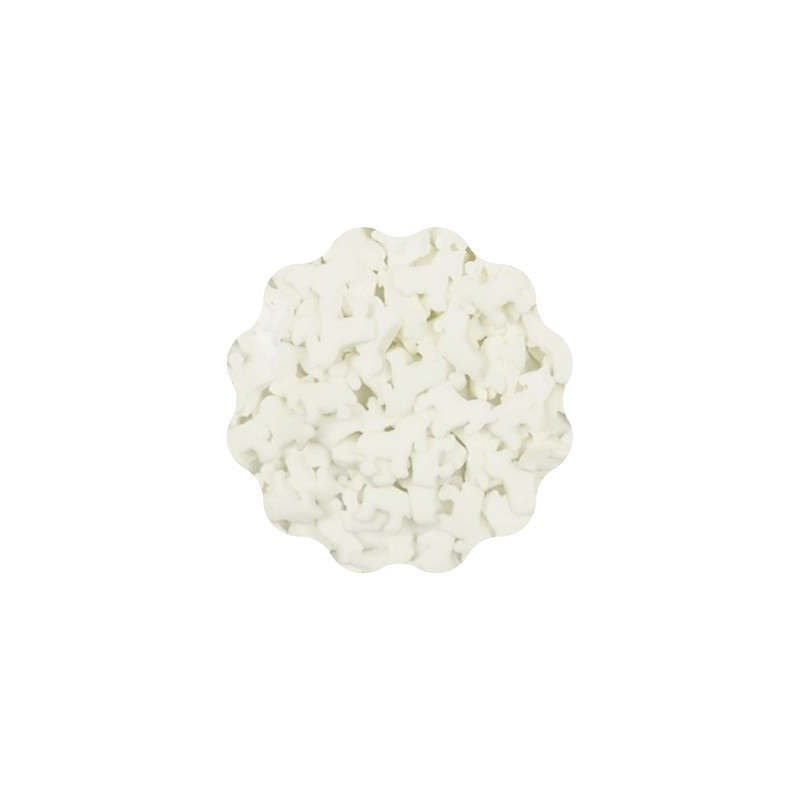 1kg JEDNOROŻCE BIAŁE konfetti cukrowe 11 mm Sweet Decor 1kg JEDNOROŻCE BIAŁE konfetti cukrowe 11 mm Sweet Decor
