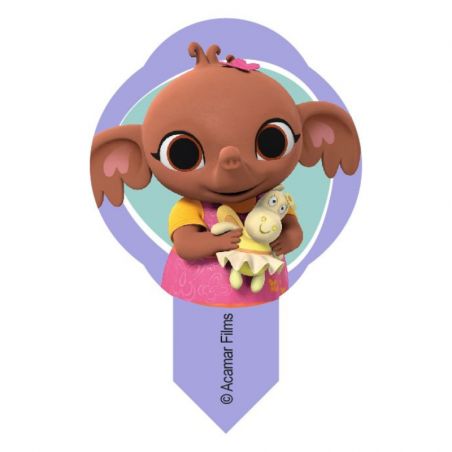 600 szt. WTYKACZE WAFLOWE BING 40341 MODECOR dekoracja waflowa z bohaterami z bajek 10 wzorów