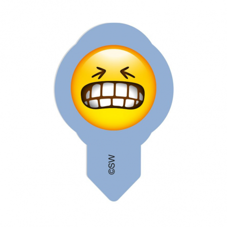 okrągłe wtykacze waflowe z jadalnym kolorowym nadrukiem to doskonały sposób na szybką i efektowną dekoracje wypieków z kremem