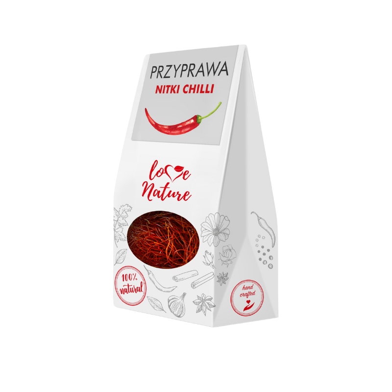 dekoracyjna i aromatyczna przyprawa - nitki chilli