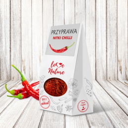 dekoracyjna i aromatyczna przyprawa - nitki chilli