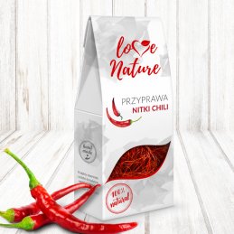 dekoracyjna i aromatyczna przyprawa - nitki chilli