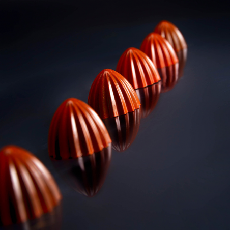 forma do pralin zaprojektowana we współpracy z zespołem Dutch Patisserie Team