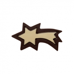 czekoladowa gwiazda betlejemska do doskonały sposób na świąteczną i słodką dekoracje