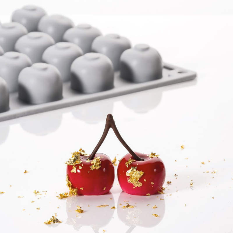 forma silikonowa do tworzenia wyjątkowych dekoracji w kształcie owoców wiśni