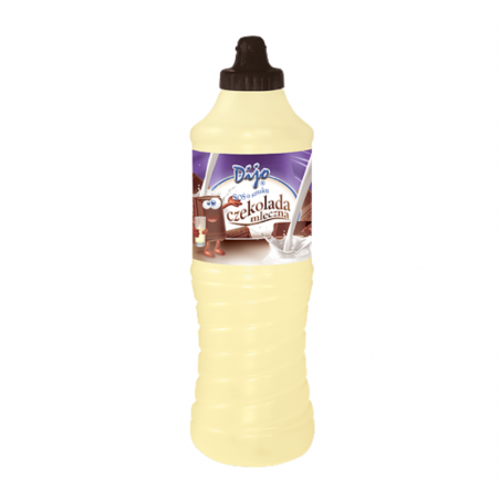 op. 1 kg Topping mleczna czekolada - polewa cukiernicza do lodów i gofrów - Dijo Fun&Food