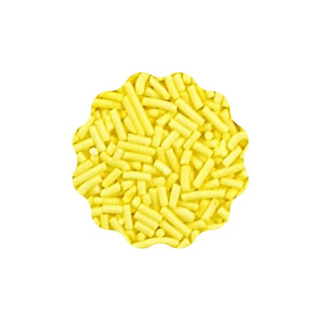 1kg Pałeczki cukrowe ŻÓŁTE CYTRYNOWE Sempre