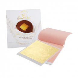 23-karatowe złoto jadalne w postaci delikatnych listków - do dekoracji potraw i deserów