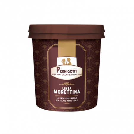 5.5 kg MORETTINA PEPITA 12093050 PERNIGOTTI krem do przekładania o smaku gianduia z całymi orzechami laskowymi