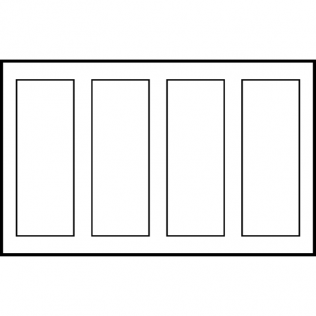 schemat formy do tabliczek czekolady