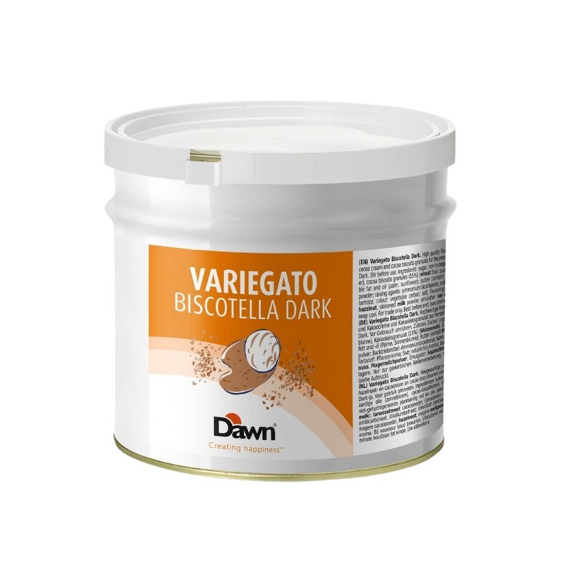 3kg VARIEGATO BISCOTELLA pasta kakaowa z orzechami i ciasteczkami 2.02810.113 Dawn