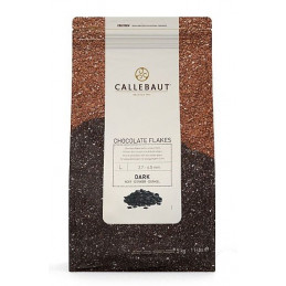 5kg Dekoracja czekoladowa CHOCOLATE FLAKES DARK LARGE 2.7-6.5 mm SPLIT-9-D-E4-U72 Callebaut