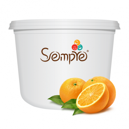 3.5 kg VARIEGATO POMARAŃCZA SEMPRE pasta do przekładania i dekorowania ze skórką pomarańczową