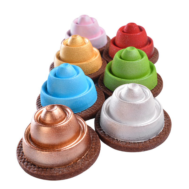 seria perłowych barwników do dekoracji powierzchni wyrobów cukierniczych seria perłowych barwników do dekoracji powierzchni wyrobów cukierniczych