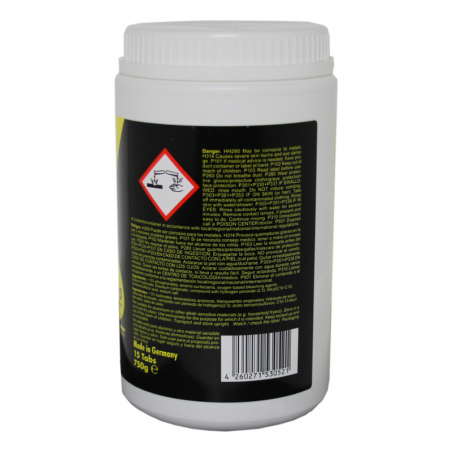 tabletki czyszczące do frytownic i akcesoriów ze stali nierdzewnej